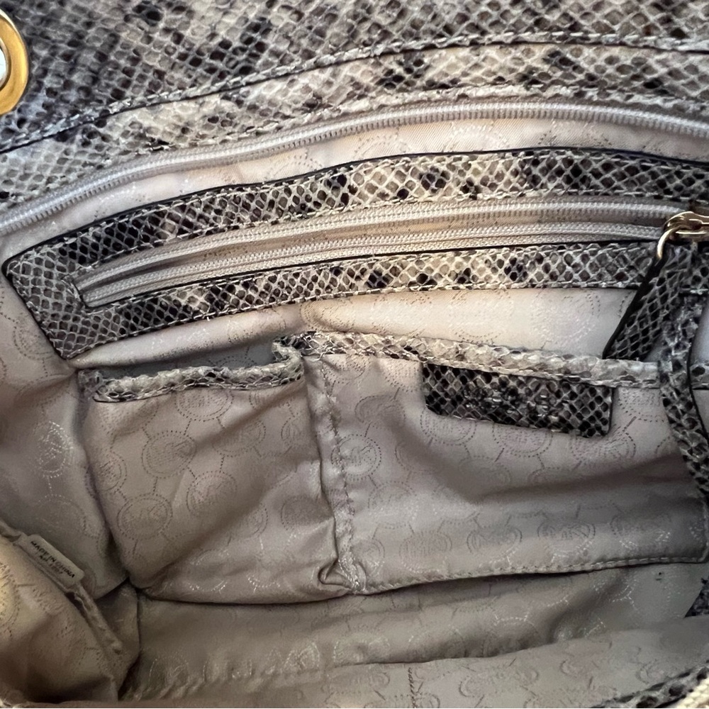 Michael Kors - vintage snakeskin satchel - Picture 6 of 15